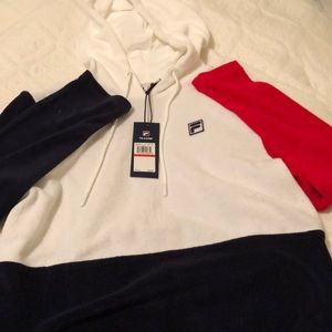 Multicolored sweat top